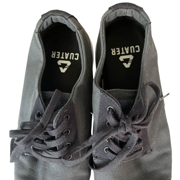 CUATER Men 11 Kruzers Sneakers Gray Shoe Canvas Travis Mathew Lace-Up - Picture 3 of 11